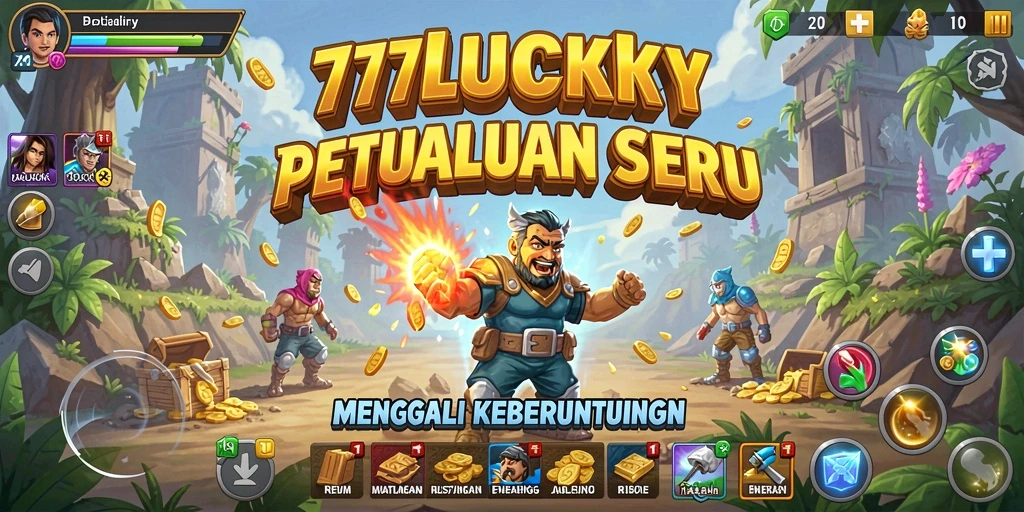 Gameplay seru di 777LUCKY menampilkan aksi petualangan yang mendebarkan.