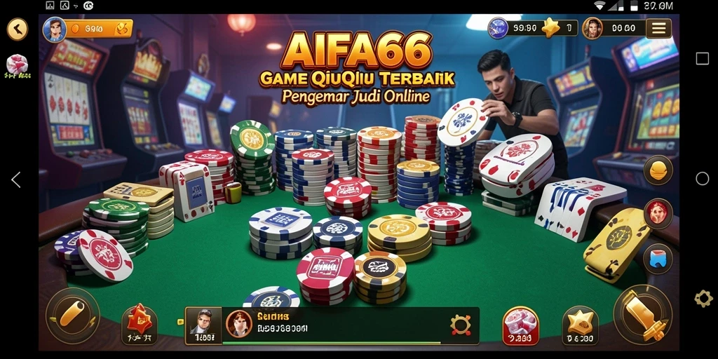 Tampilan gameplay QiuQiu yang menarik di AIFA66.