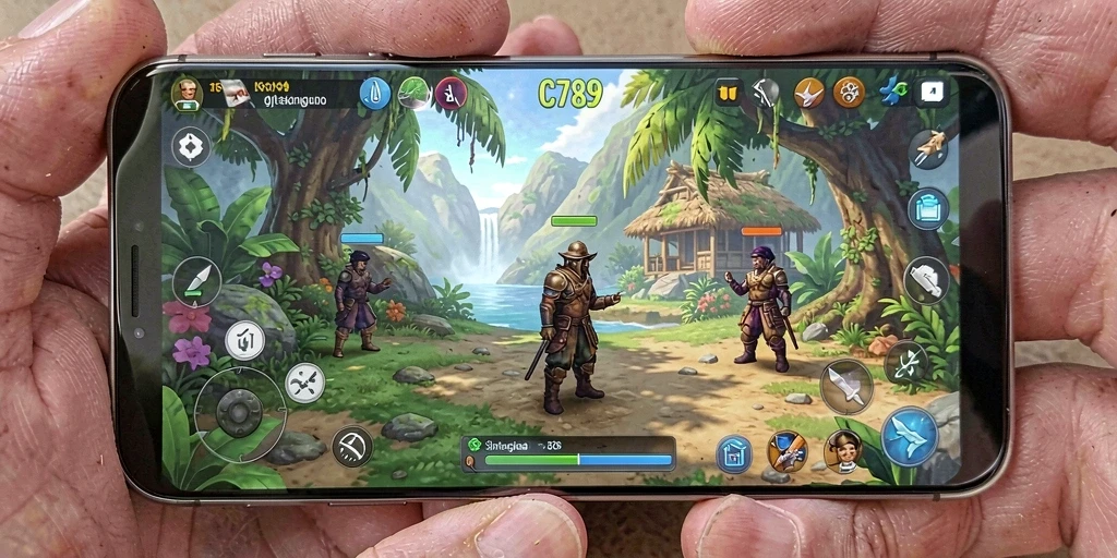 Tangkapan layar gameplay C789 yang menunjukkan aktivitas simulasi yang menarik.