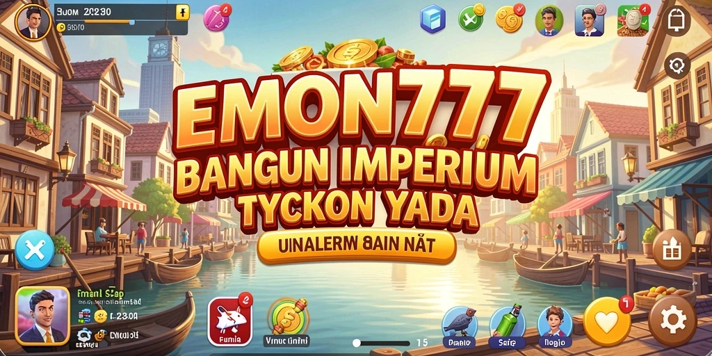 Tampilan screenshot EMON777 menunjukkan aktivitas gameplay Tycoon yang menantang.
