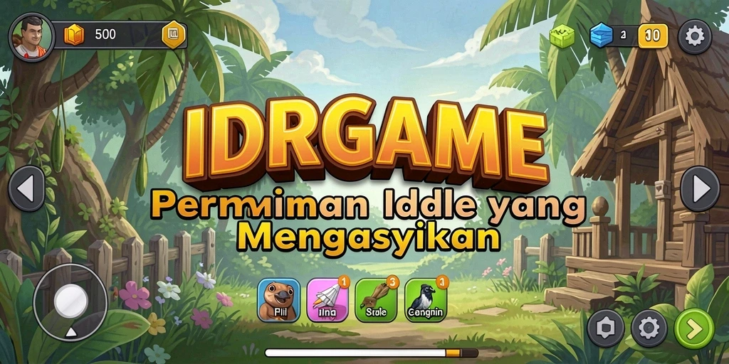 Tampilan menarik dari gameplay IDRGAME yang menyenangkan.