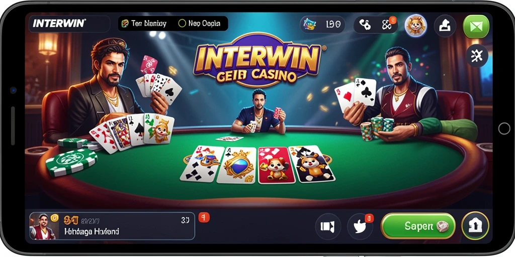 Tampilan gameplay INTERWIN yang memukau dalam Live Casino.