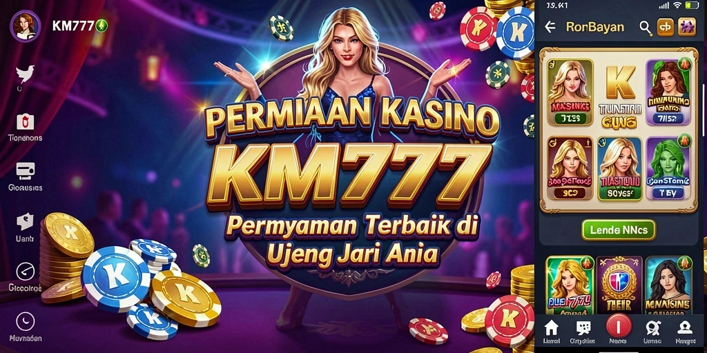 Gameplay kasino yang mengasyikkan dan menantang di KM777.