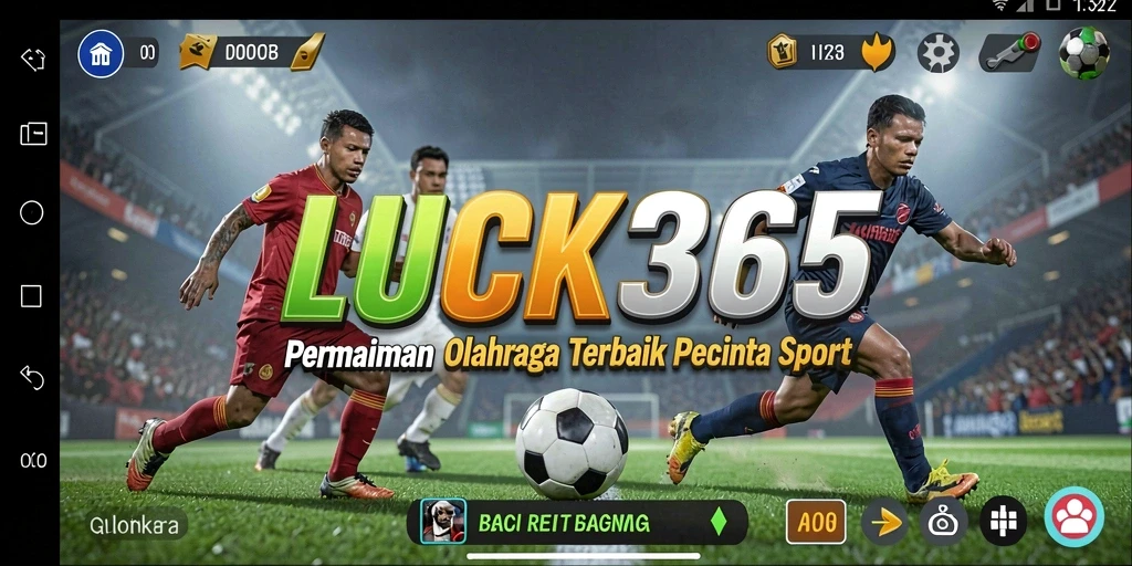 Gambaran gameplay seru LUCK365 dalam aksi olahraga.