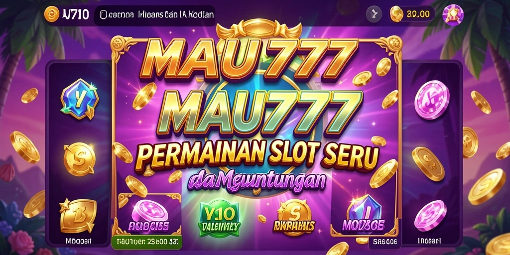 Screenshot gameplay menunjukkan keseruan bermain slot di MAU777.