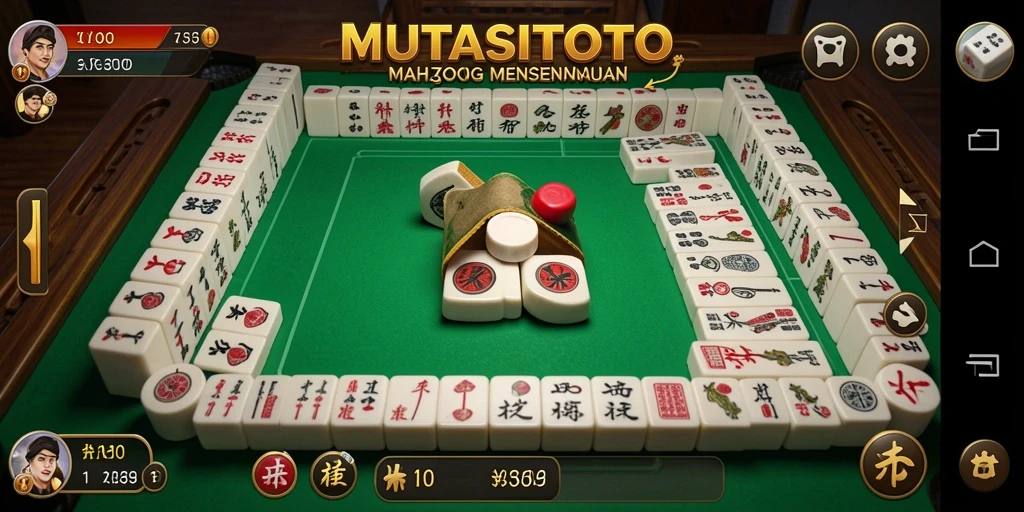 Tampilan gameplay seru dari MUTASITOTO yang menunjukkan momen menegangkan.