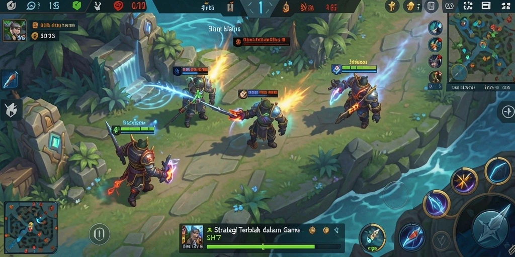 Tampilan gameplay UH77 yang mendebarkan dan strategis.