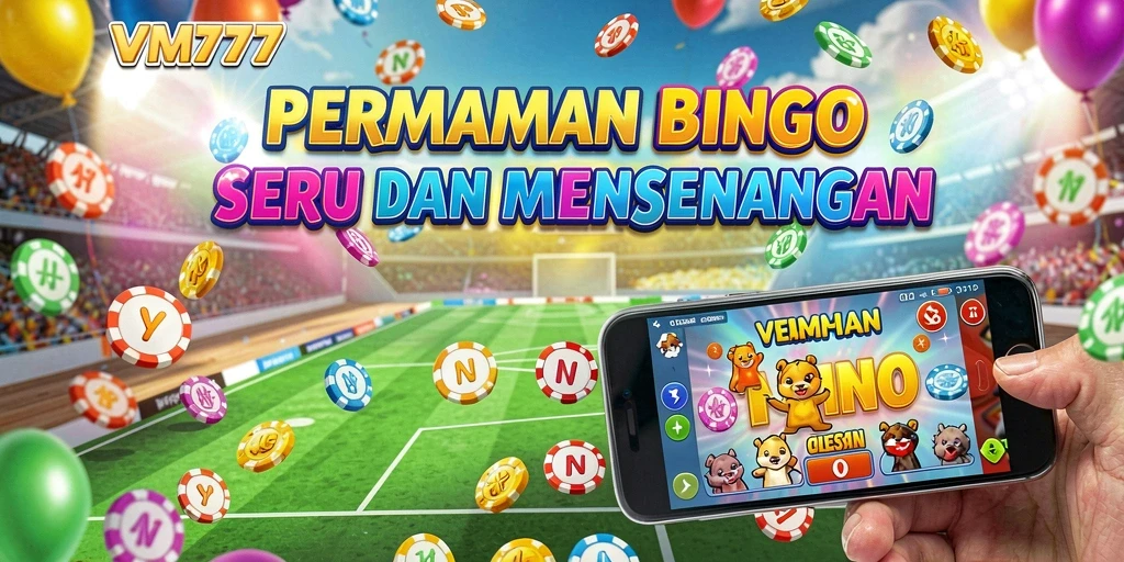 Screenshot gameplay Bingo yang seru dan menarik di VM777.